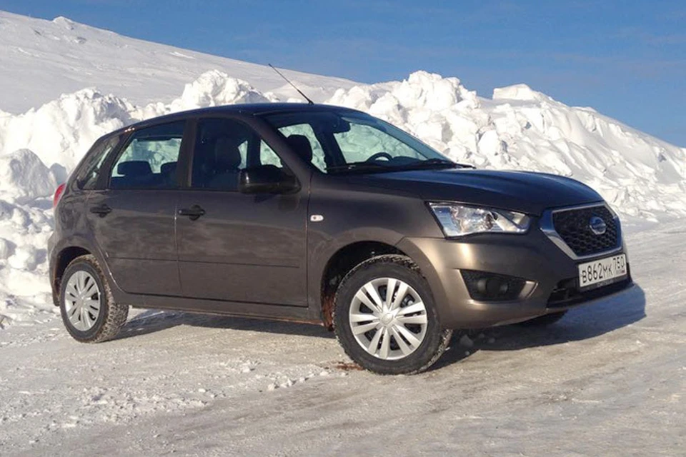 Вот этот самый Datsun mi-DO участвовал в нашем тест-драйве.