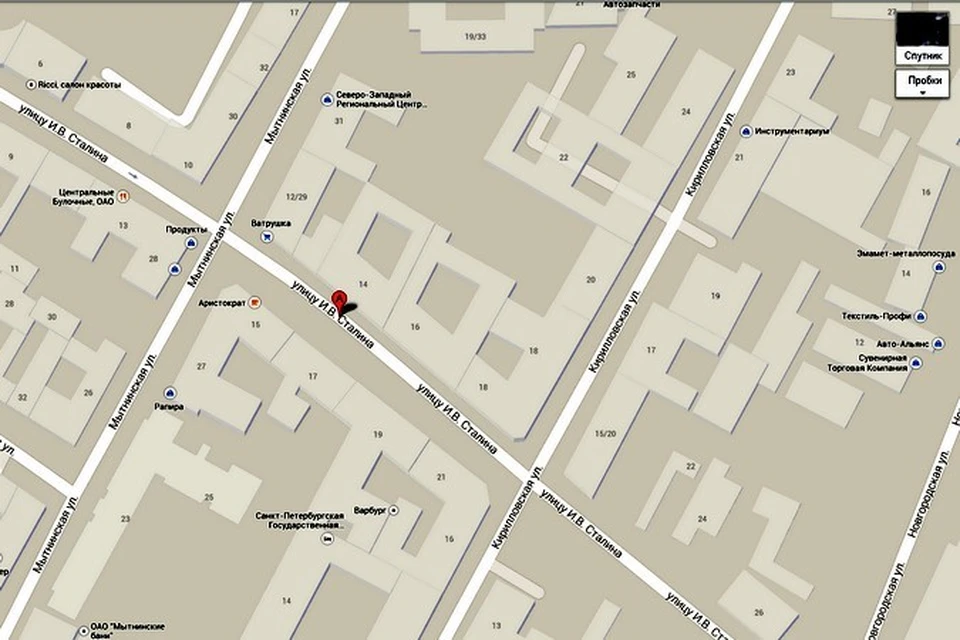 ФОТО: скриншот Google Maps