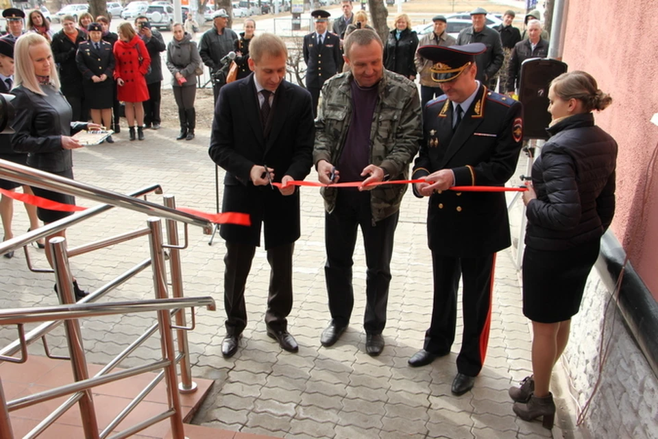 Торжественное открытие МФЦ.