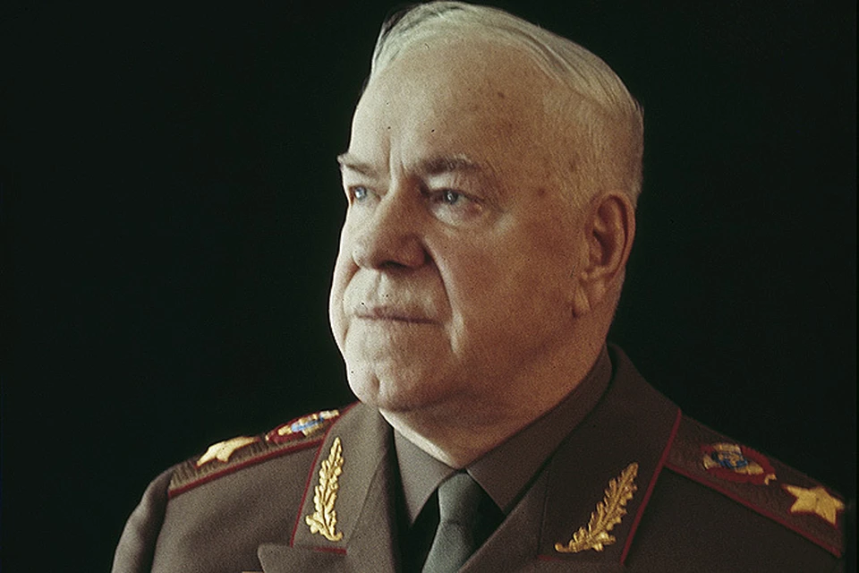 Георгий Константинович Жуков в 1973 году.