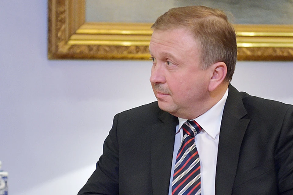 Премьер белорусского правительства Андрей Кобяков
