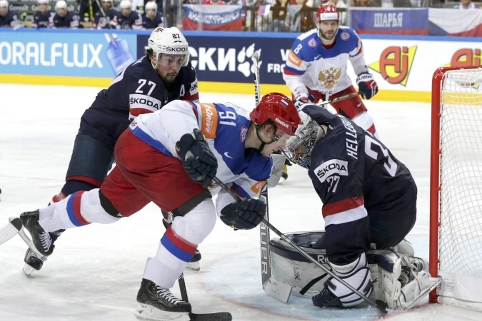 Сборная России разгромила команду США со счетом 4:0.