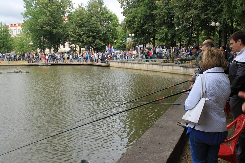 В Смоленске отметили День рыбака. Фото: автора.