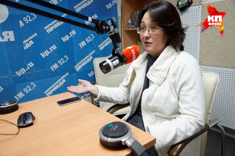 Наталья Варсегова в эфире радио "КП"