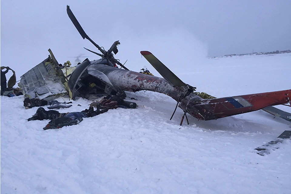 Первые пострадавшие в трагедии с вертолетом МИ-8 под Игаркой ночью доставлены в Красноярскую краевую больницу. Фото: REUTERS
