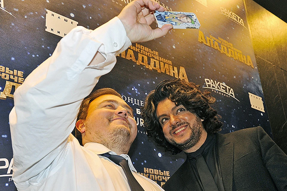 Внезапная встреча артиста и двойника Ди Каприо произошла на премьере картины «Новые приключения Аладдина» в Барвихе