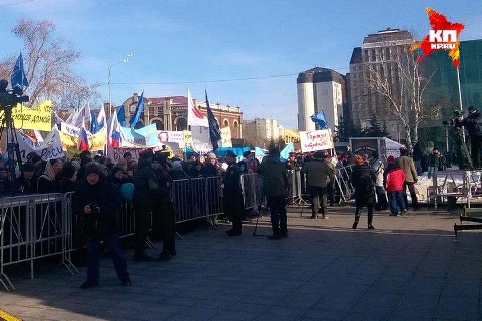 В Тюмени митинг-концерт «Крымская весна. Мы вместе!» собрал 7,5 тысяч человек