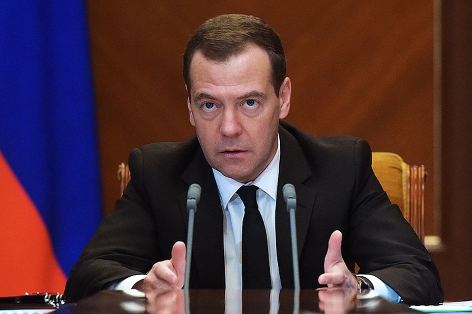 Премьер Дмитрий Медведев на совещании, посвященном проблематике госзакупок. Фото: Александр Астафьев/пресс-служба правительства РФ/ТАСС