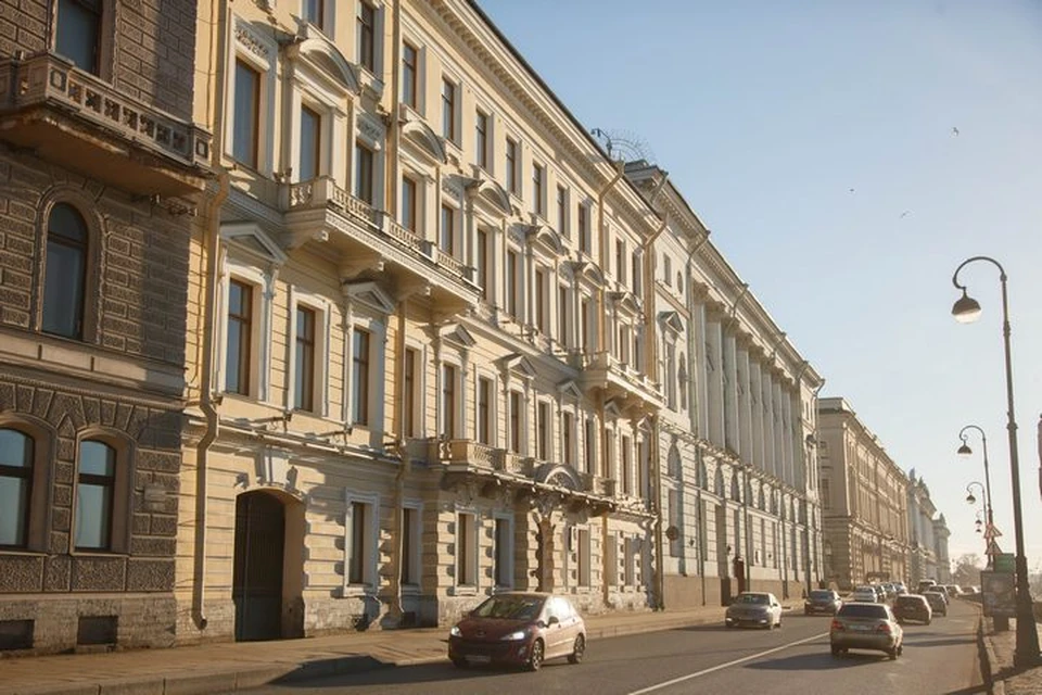 На фото Запасной дом, реконструкцию которого для Эрмитажа, проводил "Балтстрой".