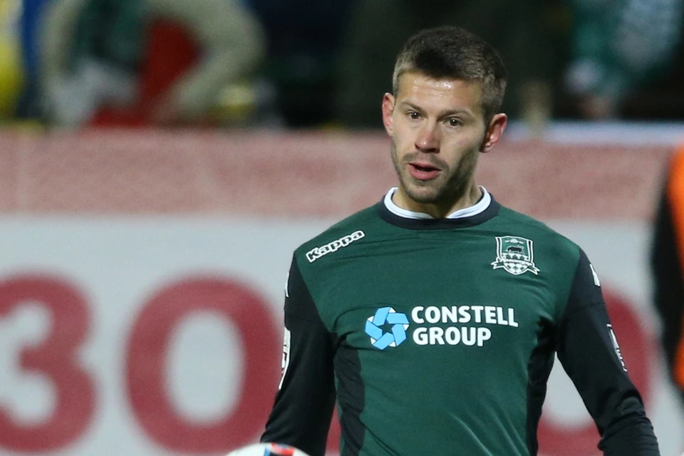 Гол Федора Смолова не помог "Краснодару" обыграть в гостях казанский "Рубин". Фото: Виталий Тимкив/ТАСС