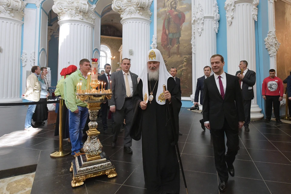 Его не зря называют копией Храма Гроба Господня в Иерусалиме. Фото: Александр Астафьев/ТАСС