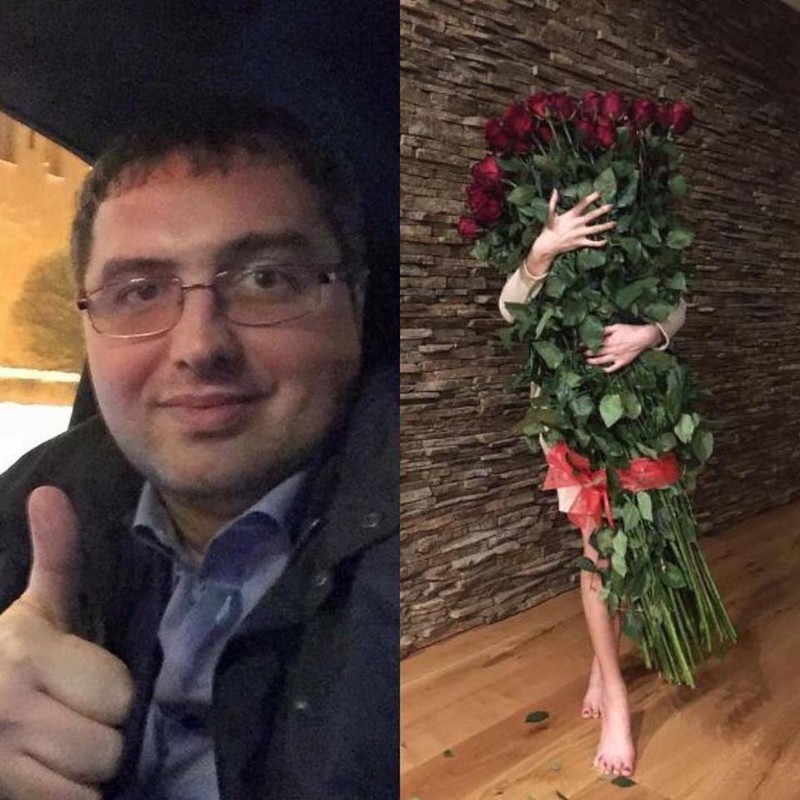 Ренато Усатый и Сандра Додон. Фото: facebook