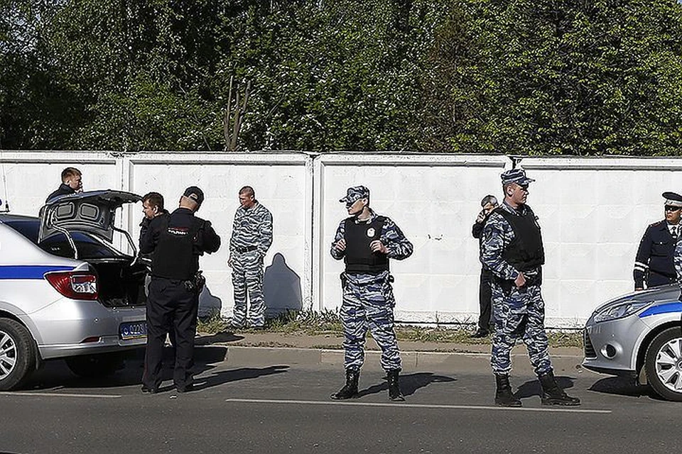 Из-за происшествия по тревоге были подняты сотрудники столичного ОМОНа. Фото: Михаил Джапаридзе/ТАСС
