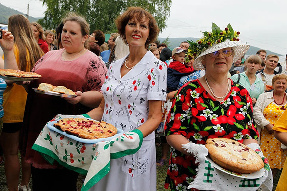 Праздник вишневого пирога в селе ширяево