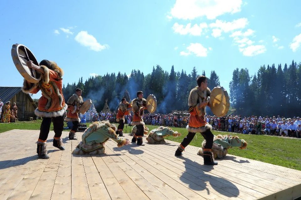 В Парабели прошел ежегодный фестиваль "Этюды Севера". Фото: пресс-служба администрации Томской области.