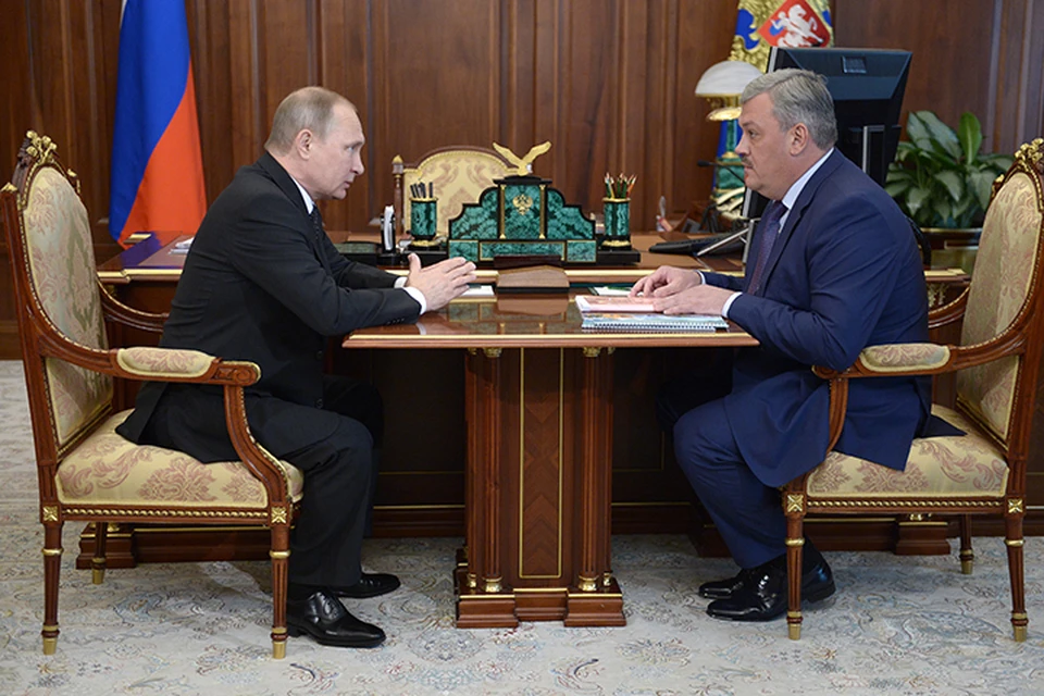 Владимир Путин предложил обсудить два очень больших вопросов. Фото: Алексей Никольский/ТАСС