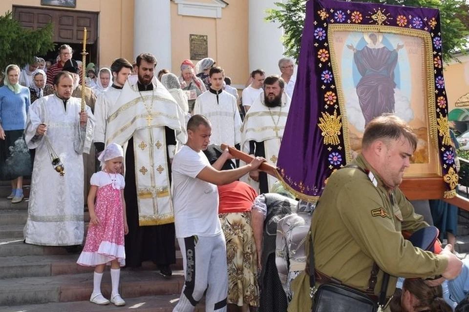 Липчане отправились в трехдневный Крестный ход
