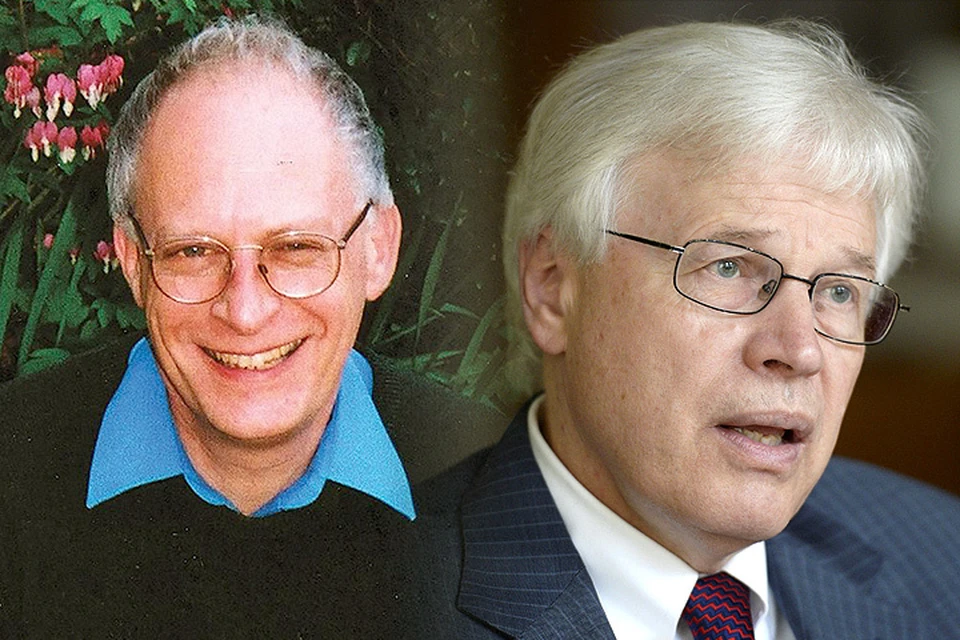 Тандем ученых Оливер Харт (слева) и Бенгт Хольмстром получили Нобелевскую премию по экономике.