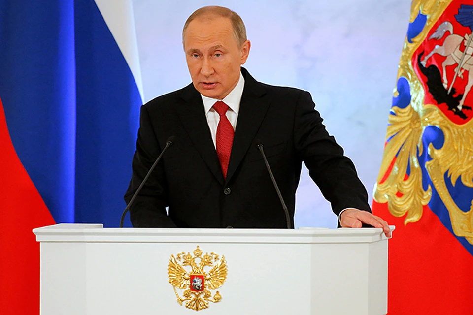 «Комсомолка» собрала главные темы прошлых обращений Путина, выраженные его же фразами посланий