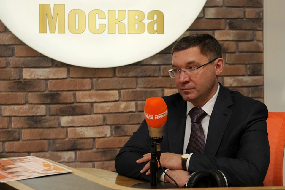 Губернатор Тюменской области Владимир Якушев в гостях у Радио «Комсомольская правда»