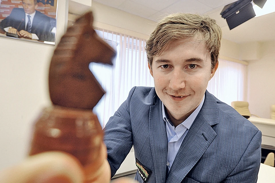 Чуть помедленее, кони! Сергей еще не отошел после изматывающей серии игр с норвежским шахматистом.