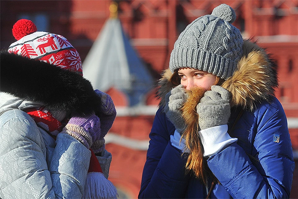 Варежки, шапка и шарф - первые друзья человека в мороз.