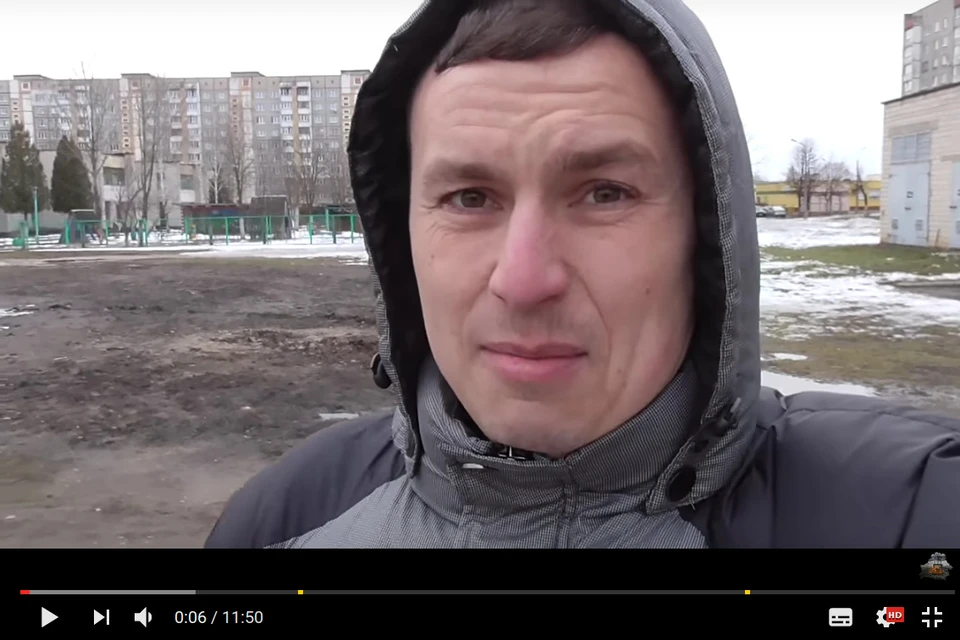 Гомельский тунеядец стал видеоблогером и зарабатывает через YouTube