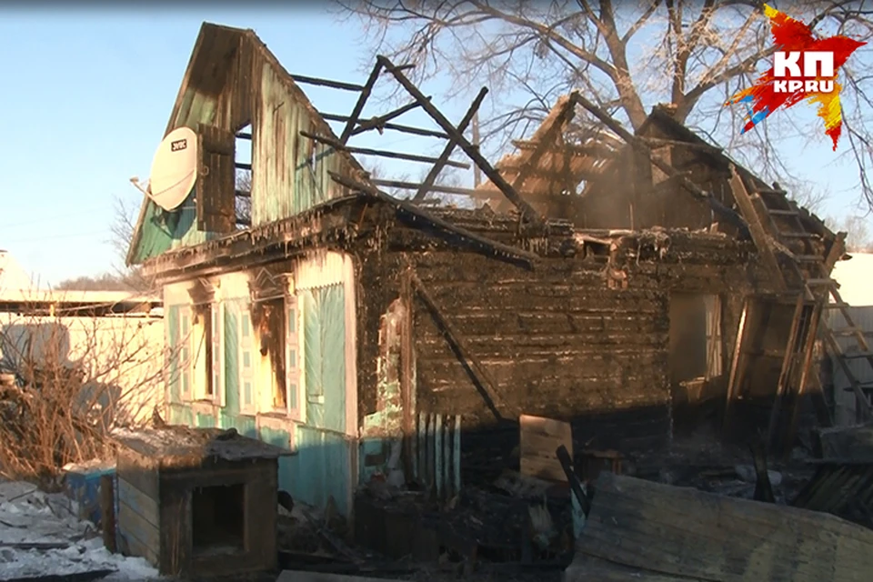 В сгоревшем доме по улице Карельской были найдены тела двух женщин и двух маленьких девочек.