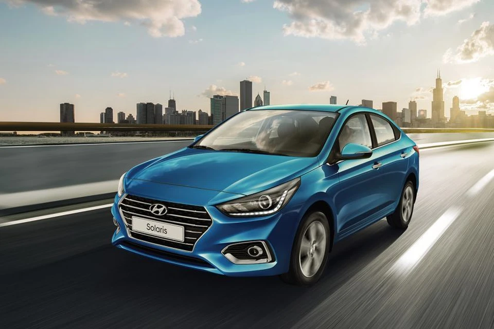 Цены на Hyundai Solaris начинаются с отметки 599 000 рублей