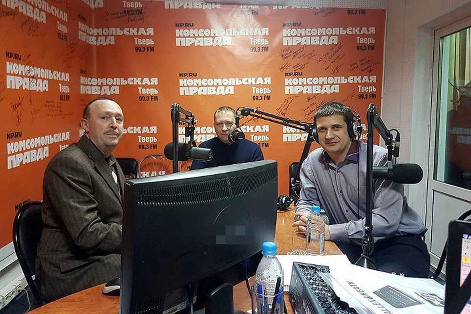 Николай Баженов в центре, Роберт Рабинович справа. Фото: Виктория БЫСТРОВА.