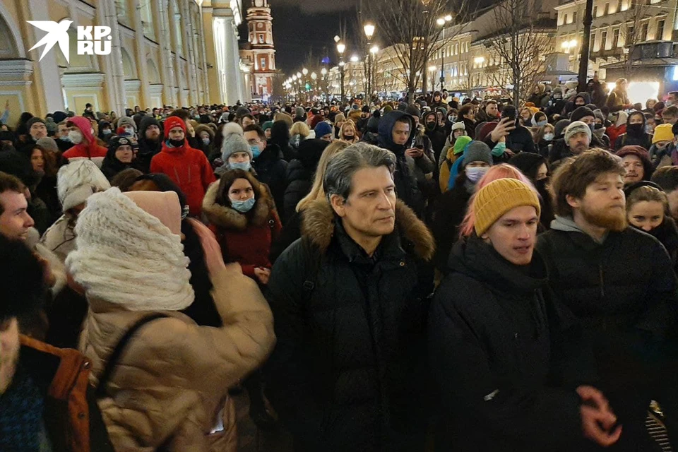 Протестный Санкт-Петербург