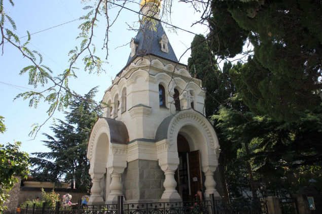 Часовня святого Николая в Ялте.