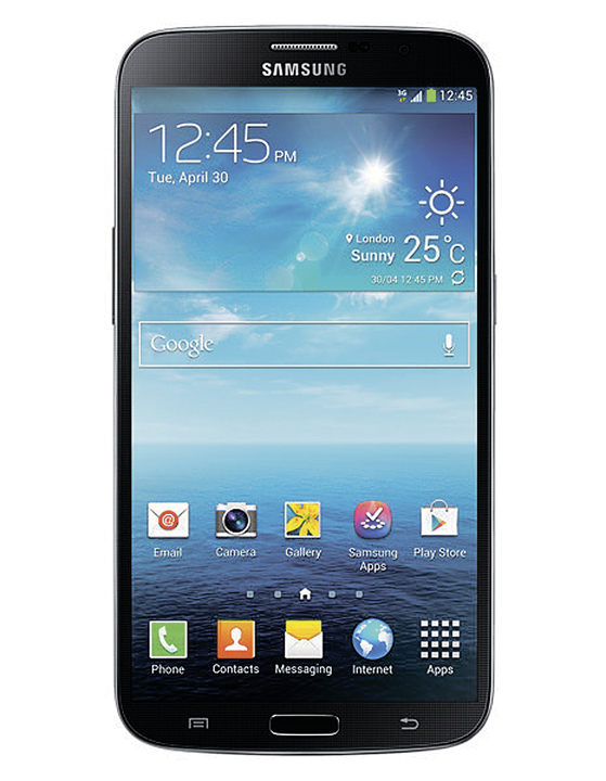 Образец гигантомании Samsung Galaxy Mega с диагональю 6,3 дюйма. 2013 год