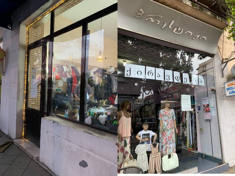 Местные лавки и модные бутики на модном рынке. Фото: личный архив героев