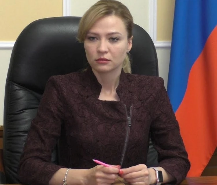 Глава МИД ДНР Наталья Никанорова.