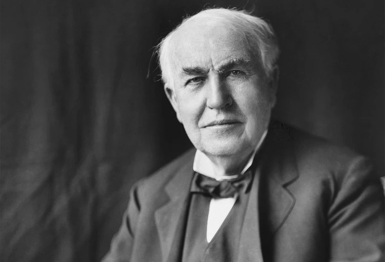 Изобретатель, автор более тысячи патентов Томас Алва Эдисон.