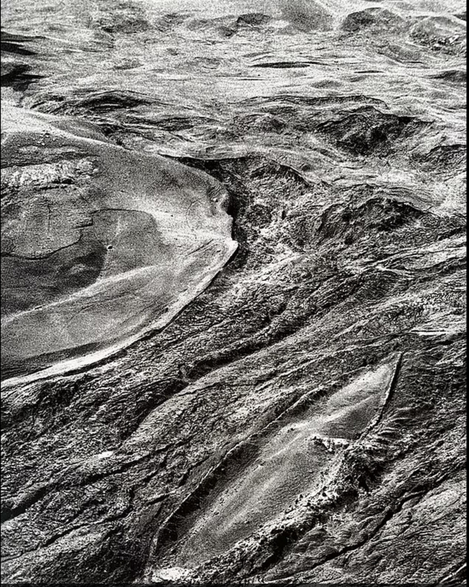 Араратская аномалия – снимок с самолета. Фото: noahsarkscans.com