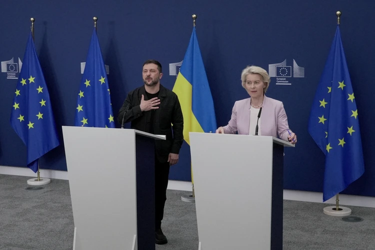 – Украина должна стать стальным дикобразом, которого никто не сможет переварить, - провозгласила Урсула фон дер Ляйен